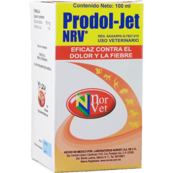 PRODOL JET SOLUCION INYECTABLE