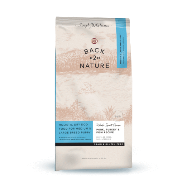 Back 2 Nature Cachorro Razas Medianas y Grandes