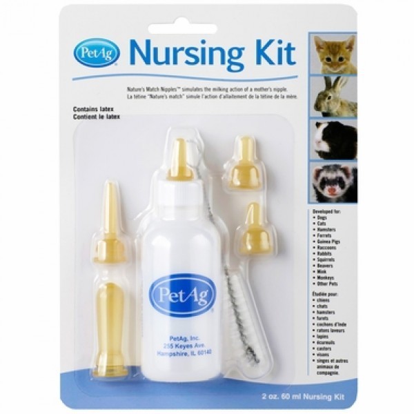Kit De Cuidado Neonatal MAMILA / BIBERON "PetAg" Nursing Kit 2 oz