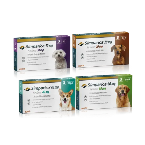 SIMPARICA ( 3 COMPRIMIDOS)