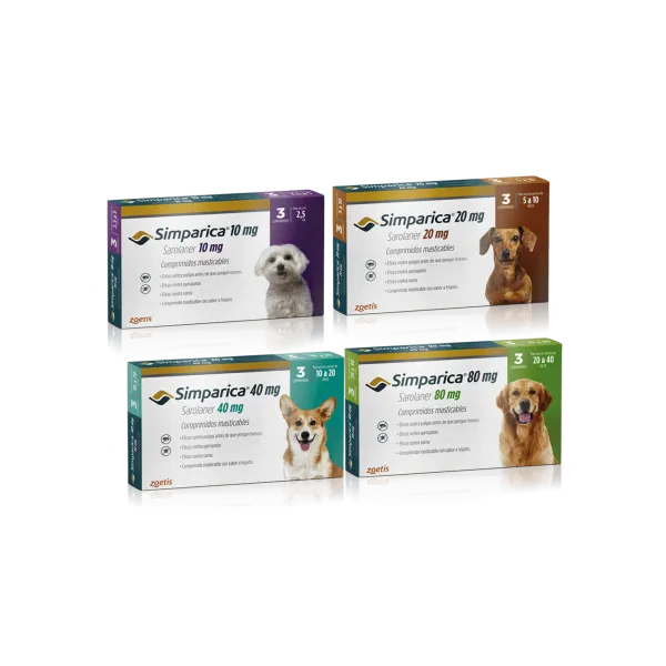 SIMPARICA ( 3 COMPRIMIDOS)