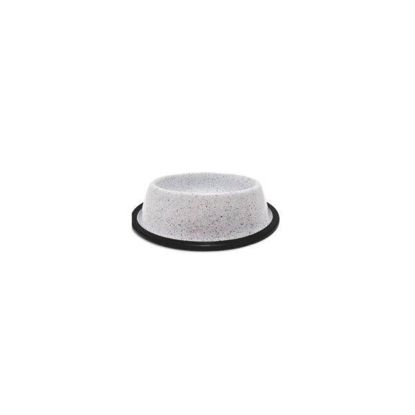 PLATO DE ACERO JASPEADO 24 OZ