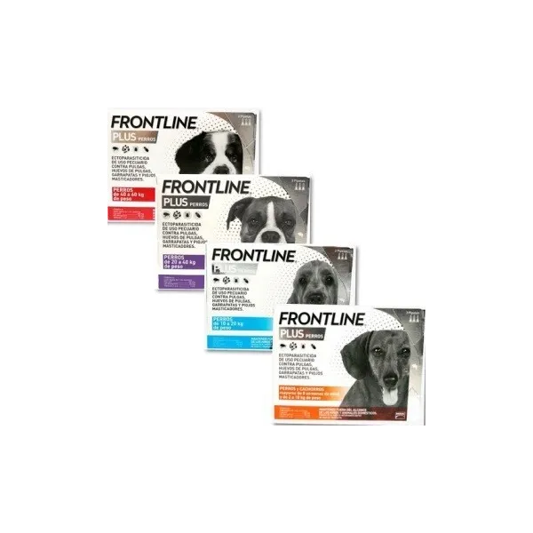 FRONTLINE PLUS 3 PIPETAS