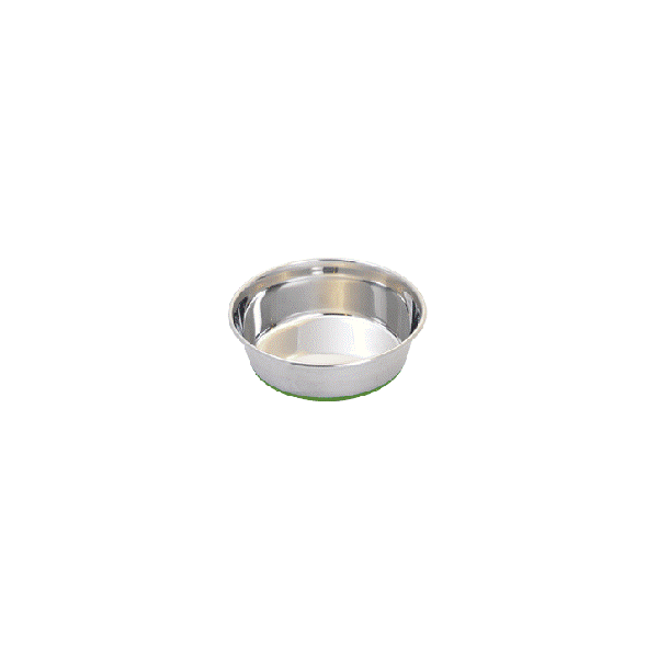 PLATO DE ACERO BASE ANTIDERRAPANTE 236 ML (8 OZ)