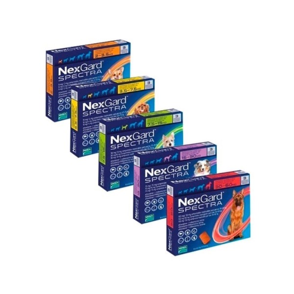 NEXGARD SPECTRA 3 COMPRIMIDOS
