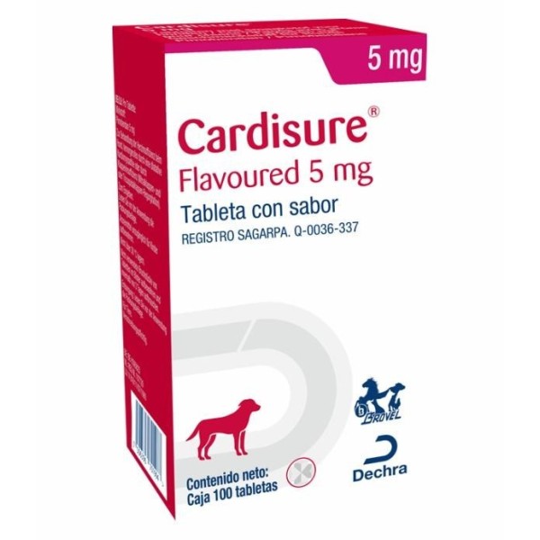 CARDISURE 5 MG 100 TABS