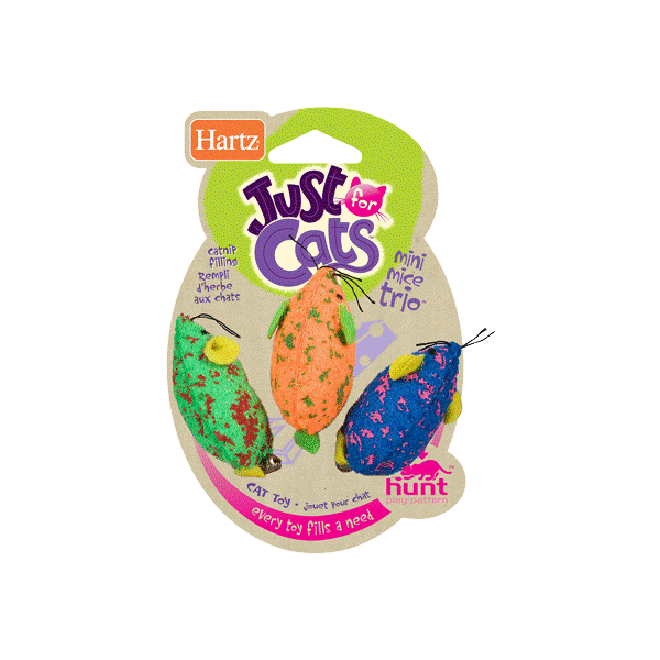 JUGUETE PARA GATO MINI MICE TRIO