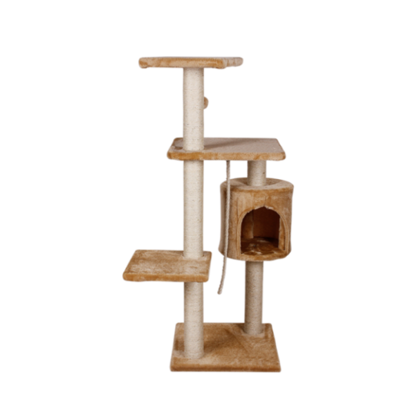 MUEBLE PARA GATO CON CASA 112 CM
