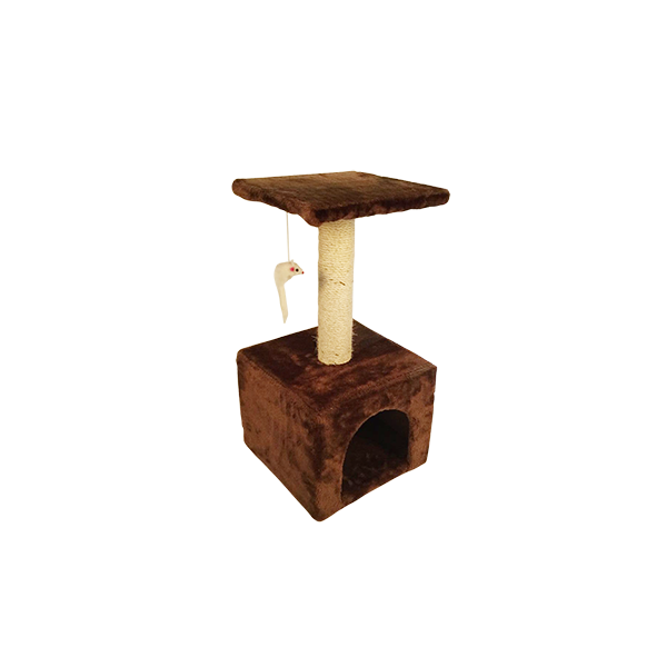 MUEBLE PARA GATO CON JUGUETE