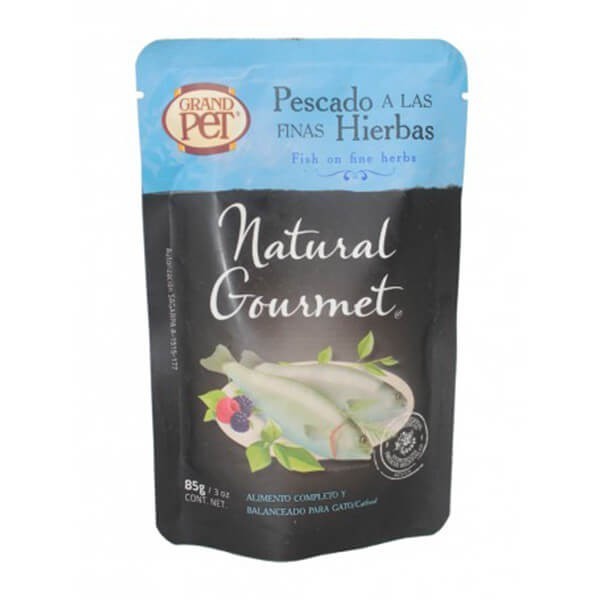 Natural Gourmet Pouch Pescado a las Finas Hierbas