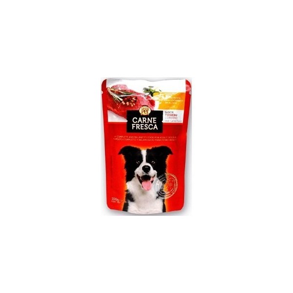 Grand Pet Carne Fresca Pouch Ternera- Cordero