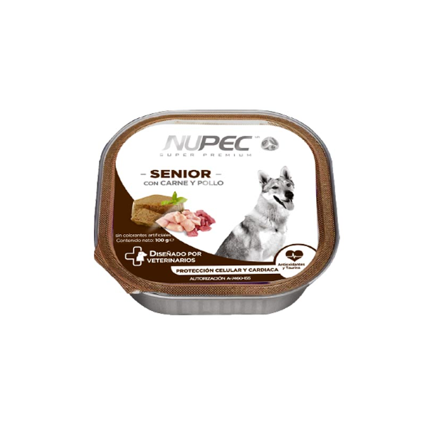 NUPEC ALIMENTO HUMEDO SENIOR