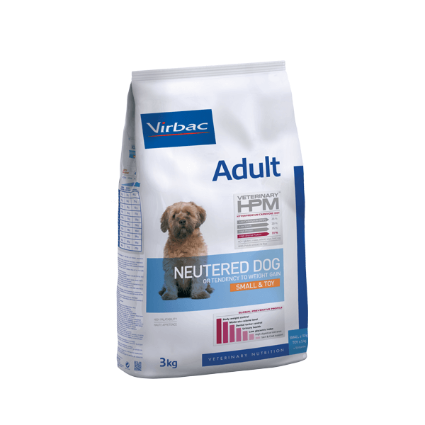 Virbac Veterinary HPM Adult Neutered  Small & Toy