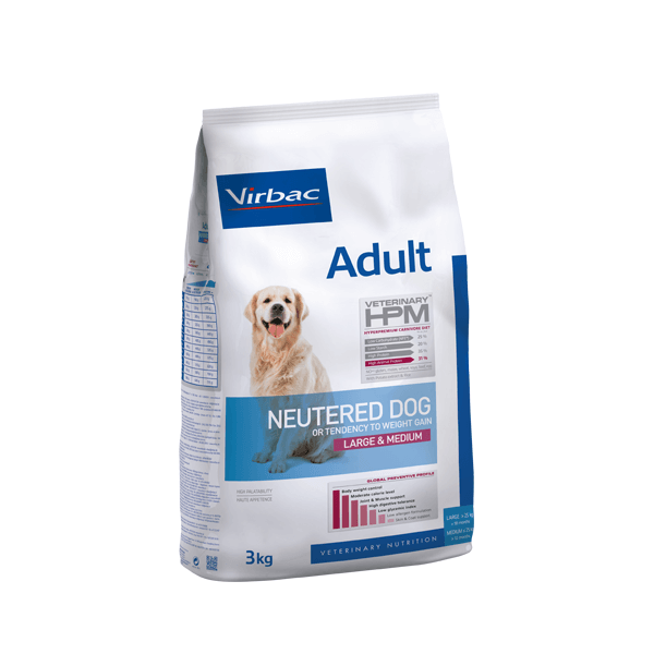 Virbac Veterinary HPM Neutered Dog Large & Medium Adult