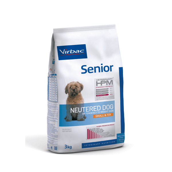 Virbac Veterinary HPM Senior Neutered  Small & Toy