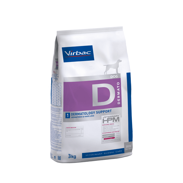 Virbac Veterinary HPM Dog Dermatology Support