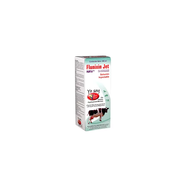 Flunixin Jet 250 ml Antiinflamatorio para Grandes Especies | Estación Mascota