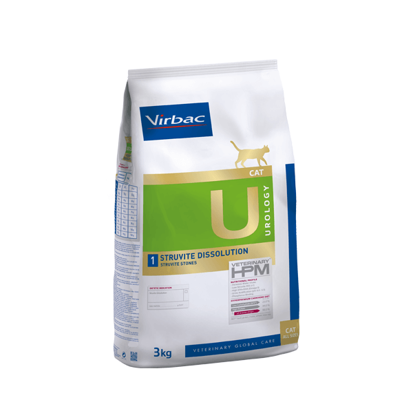 Virbac Cat Veterinary HPM Urology Struvite Dissolution