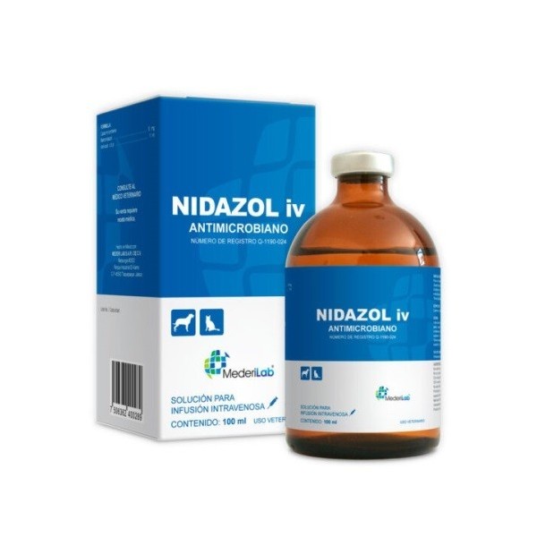 NIDAZOL IV INYECTABLE