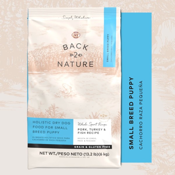 Back 2 Nature Cachorro Razas Pequeñas