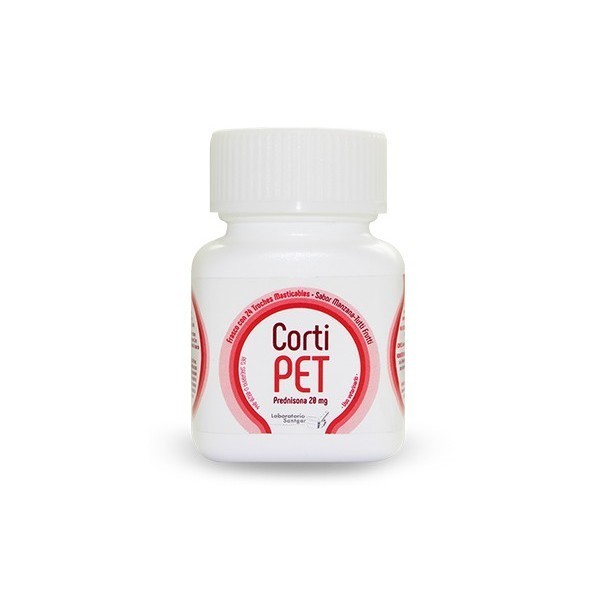 CORTIPET ROJO ( 20 MG)
