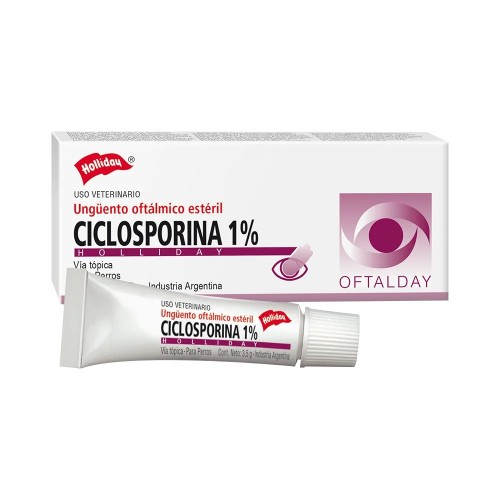 CICLOSPORINA 1% OFTALDAY