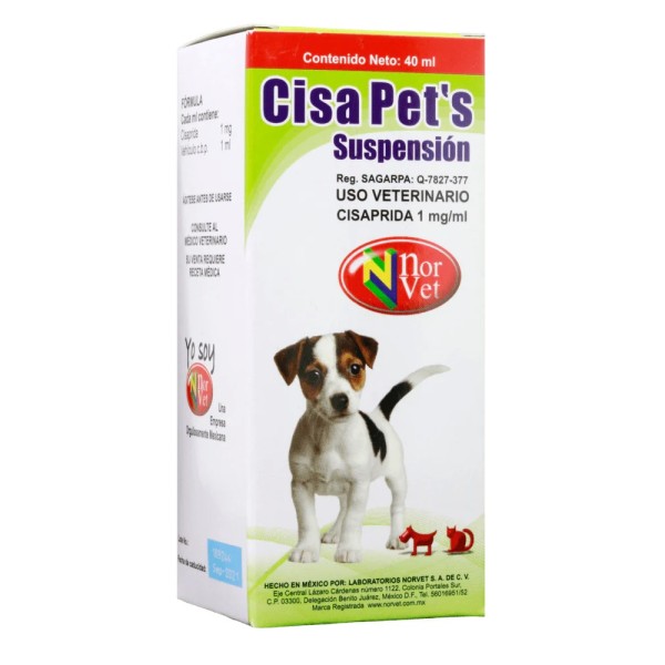 CISAPETS SUSPENSION ORAL 40 ML