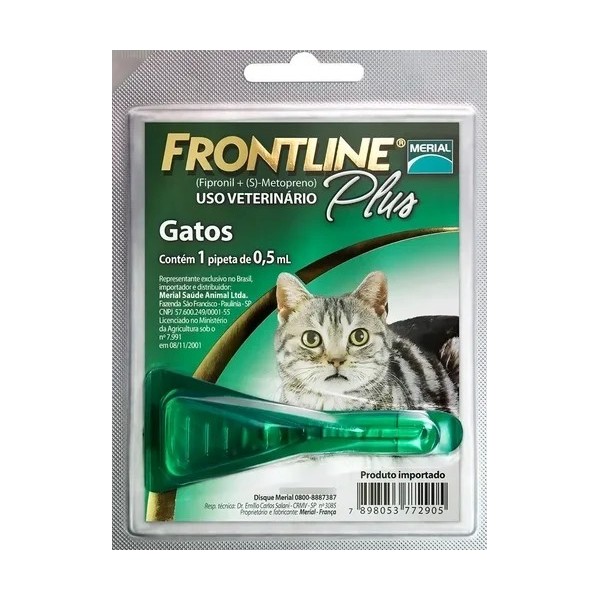 MERIAL FRONTLINE PLUS GATOS