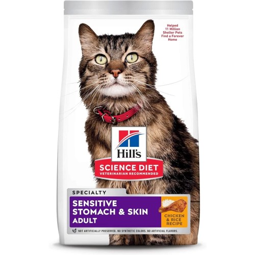 HILLS SENSITIVE STOMACH & SKIN FELINE