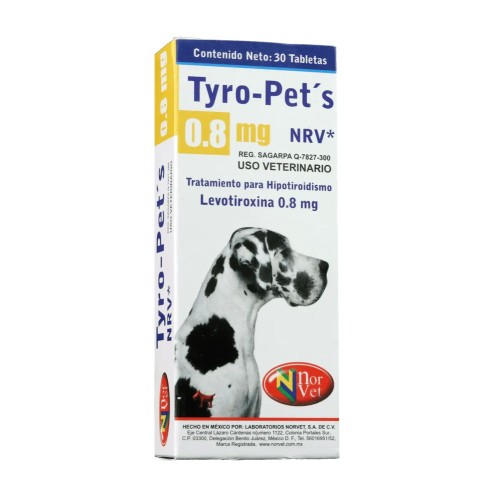 TYRO PETS 0.8 MG