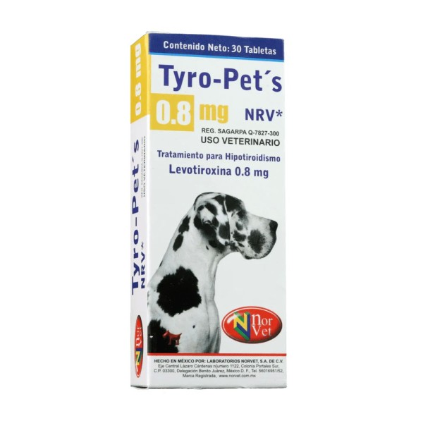 TYRO PETS 0.8 MG