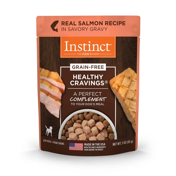 INSTINCT HEALTHY CRAVINGS SALMON PERROS