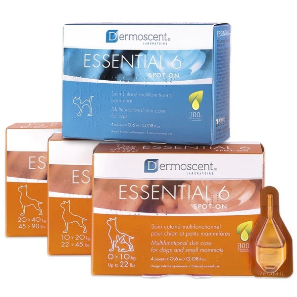 Dermoscent essential 6 spot on dogs / cats
