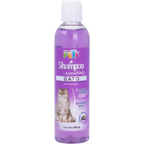 SHAMPOO ESSENTIALS PARA GATOS CON AROMA A MORA AZUL