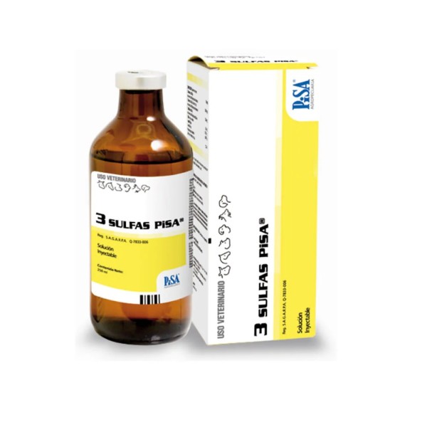 PISA 3 SULFAS INYECTABLE