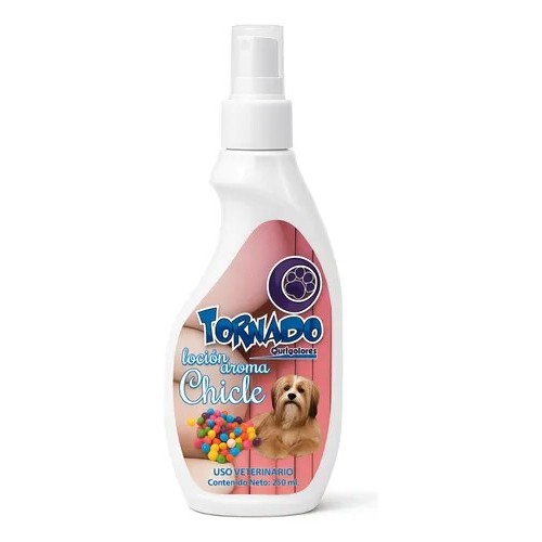 TORNADO LOCION PARA PERRO 250 ML (CHICLE)