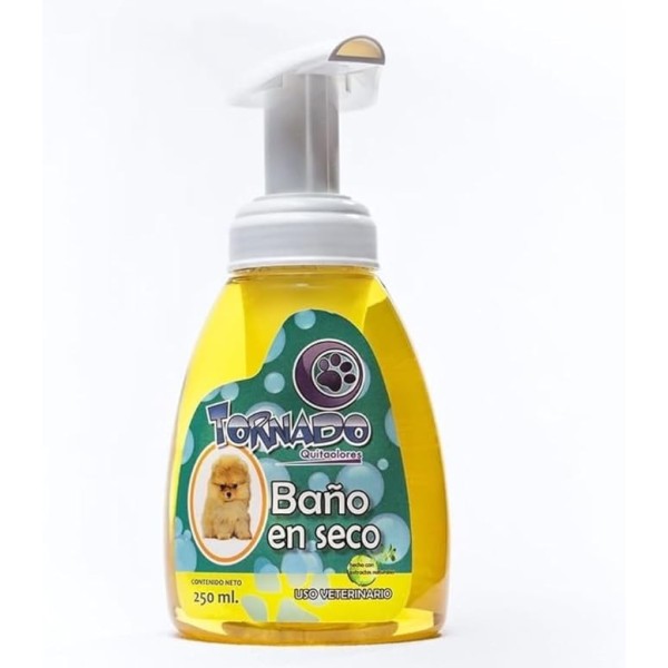 TORNADO BAÑO EN SECO PARA PERROS 250ML