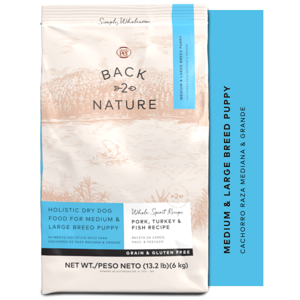 Back 2 Nature Cachorro Razas Medianas y Grandes