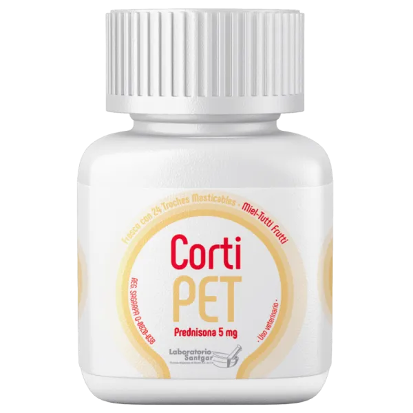 CORTIPET AMARILLO ( 5 MG)