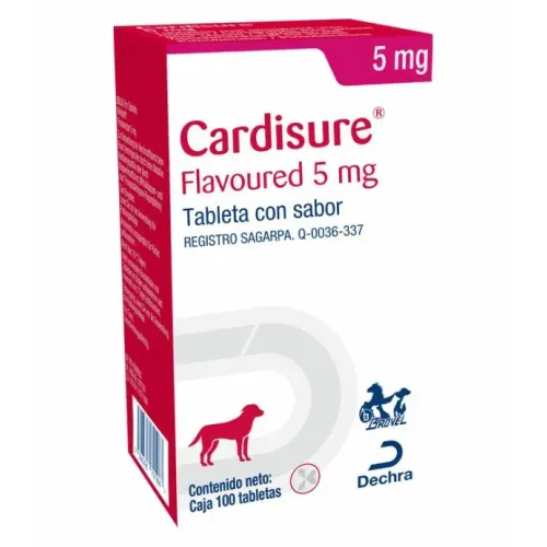 CARDISURE 5 MG 100 TABLETAS