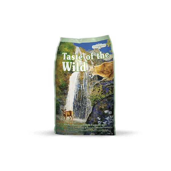 Taste Of The Wild Rocky Mountain Feline Formula Venado Asado y Salmon Ahumado