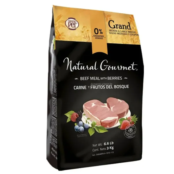 Natural Gourmet Grand Raza Mediana y Grande