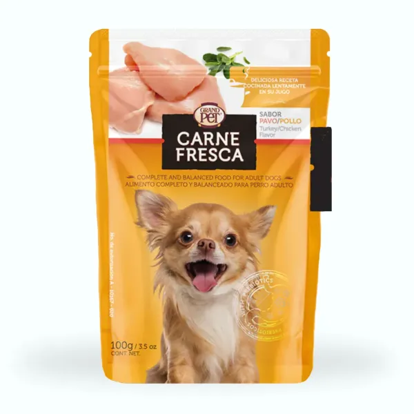 Grand Pet Carne Fresca Pouch Pavo-Pollo