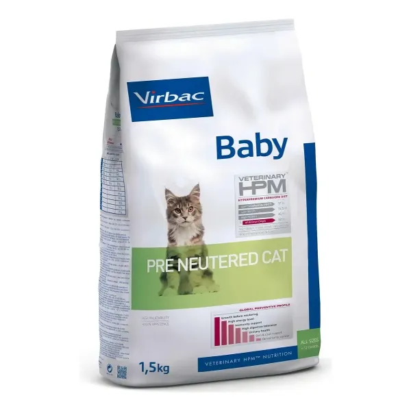 Virbac Veterinary HPM Baby Pre Neutered Cat