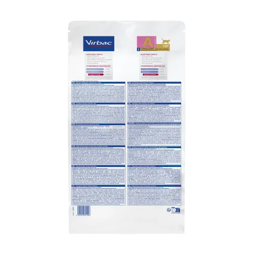 VIRBAC CAT HYPOALLERGY CON PROTEINA HIDROLIZADA DE PESCADO 2