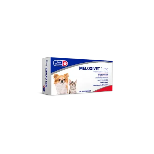 MELOXIVET 1MG - CAJA DE 30 TABS