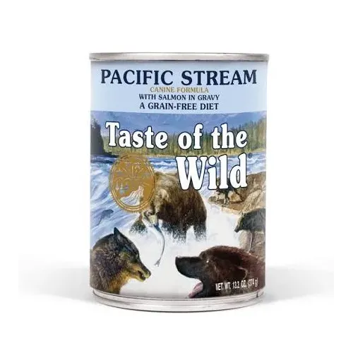 Caja de latas Taste Of The Wild Dog Pacific Stream Canine (Salmon Ahumado)