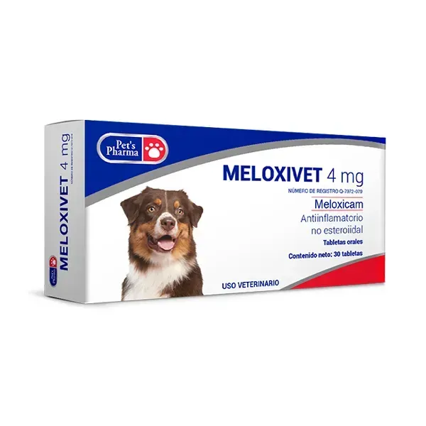 MELOXIVET 4MG 30 TABS
