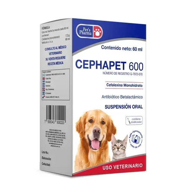 CEPHAPET 600 60ML