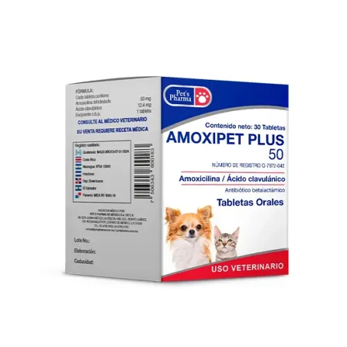 AMOXIPET PLUS 50 30TABS